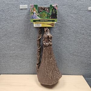 Officially Licensed WICKED Accessory Iconic Movie Design Elphaba Broom Cosplay